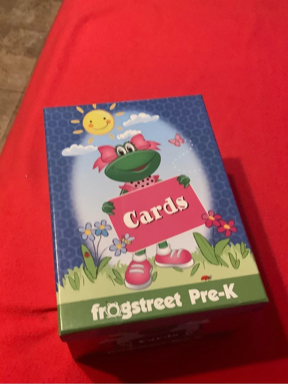 FrogStreet Pre K Letters Vocabulary Photo Cards Complete Like  New